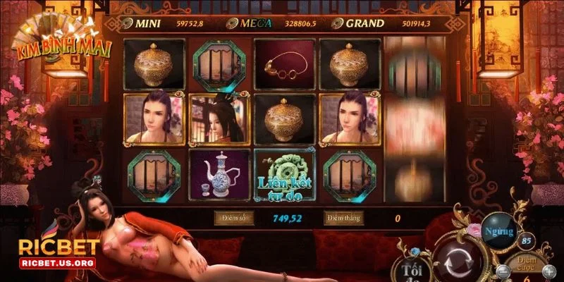 Nổ Hũ Kim Bình Mai Tại RICBET: Game Slot Hàng Đầu 2025 1 Cược slot Kim Bình Mai tại RIC BET chinh phục hội viên.