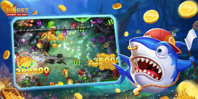 Top Game Bắn Cá Uy Tín Nên Thử Tại Sàn Cược RICBET 1 Kho game bắn cá siêu hấp dẫn chỉ có tại nhà cái RICBET.